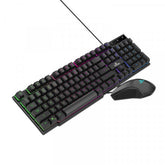 Kit Teclado, Mouse Yeyian Gaming Led Ykp-20704 Phoenix 2000 Usb Backlite